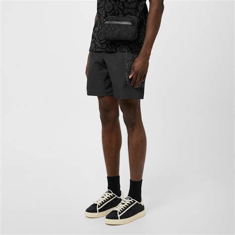 canvas versace trainers